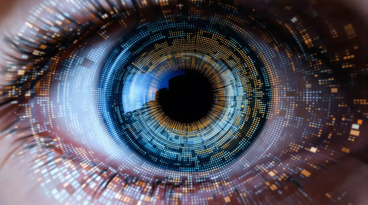 Abstract visualization of AI blind spots